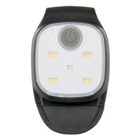 4 Lighting Modes Clip on Lamp for Cap Aglimmer USB Rechargeable LED Clip Headlight Long Battery Life Bright Running Lights