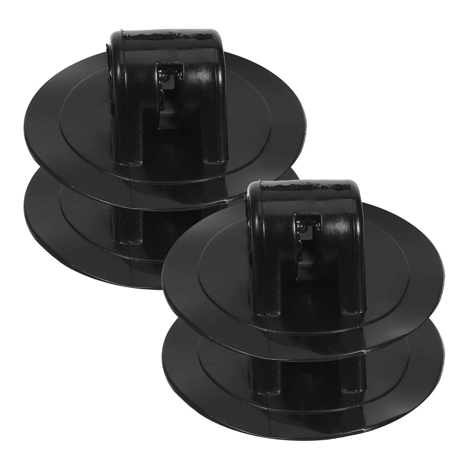 

4pcs Motor Fixing Bracket Mounting Clip Engine Stand Kayak Boat Dinghy Canoe Black Marine Easy Install PVC Hook Sturdy