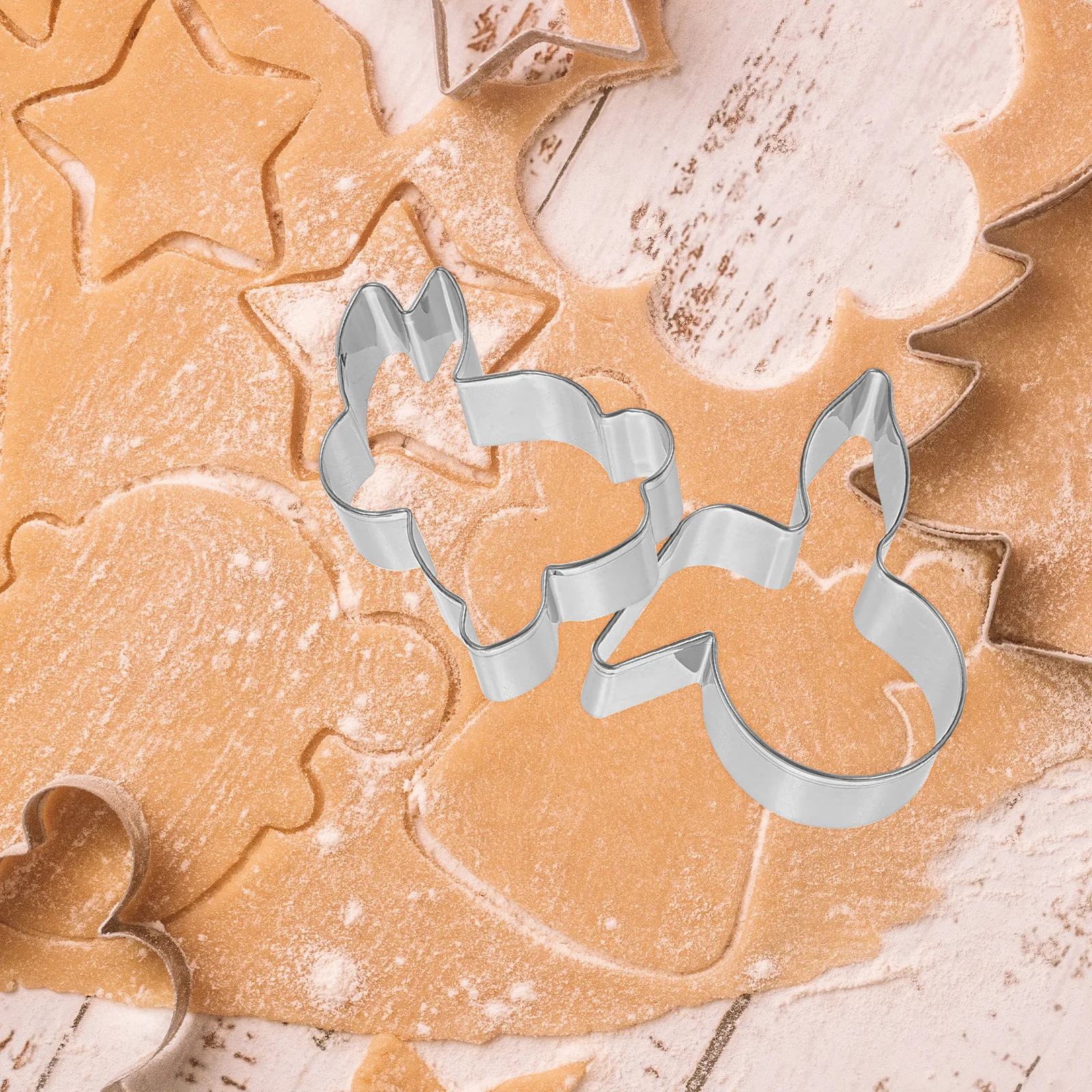 4Pcs Rabbit Cutters…