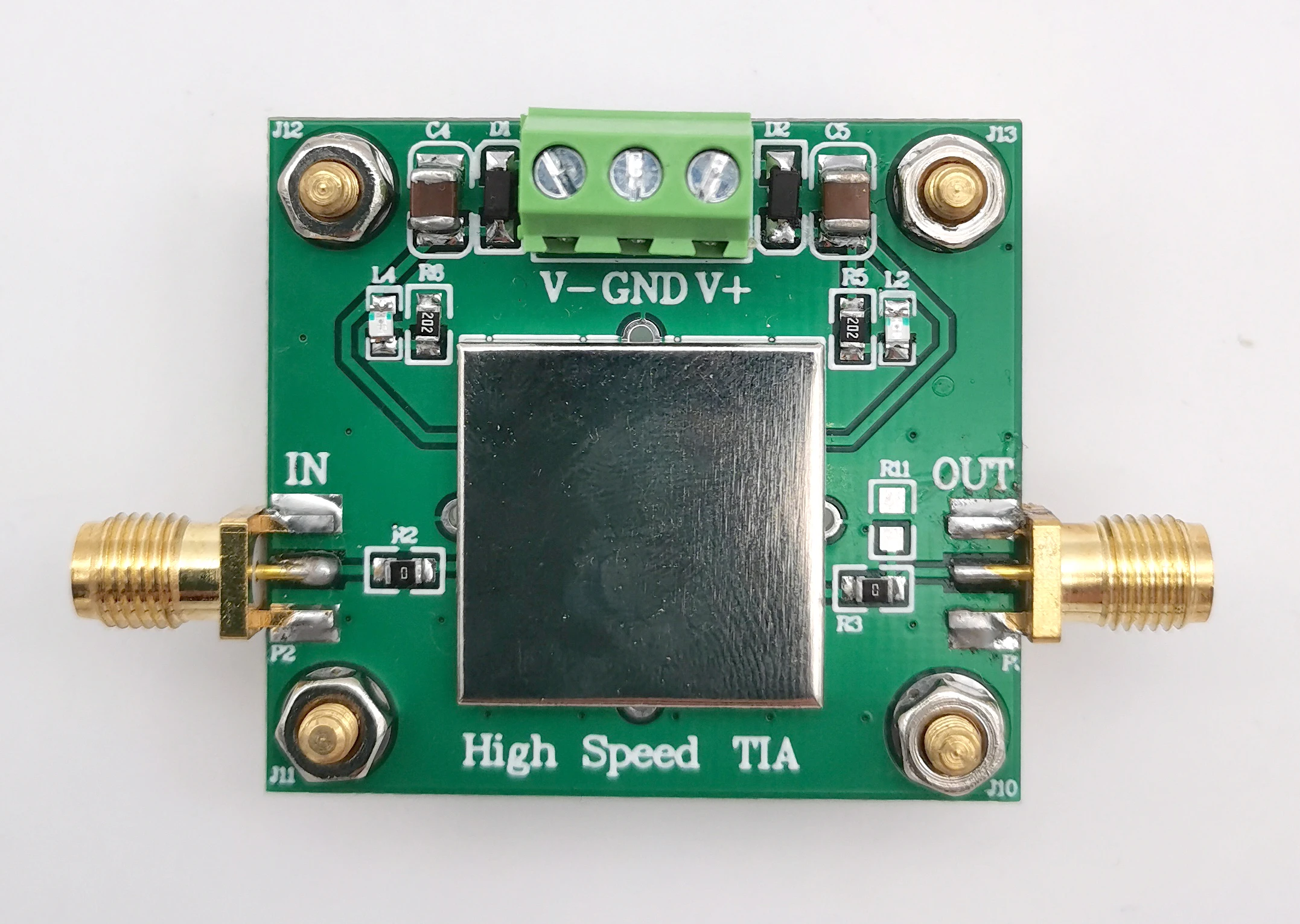 

OPA847 Transresistance IV High Speed/APD/PIN High Speed Optoelectronic Detection/TIA Amplifier Module IV Conversion