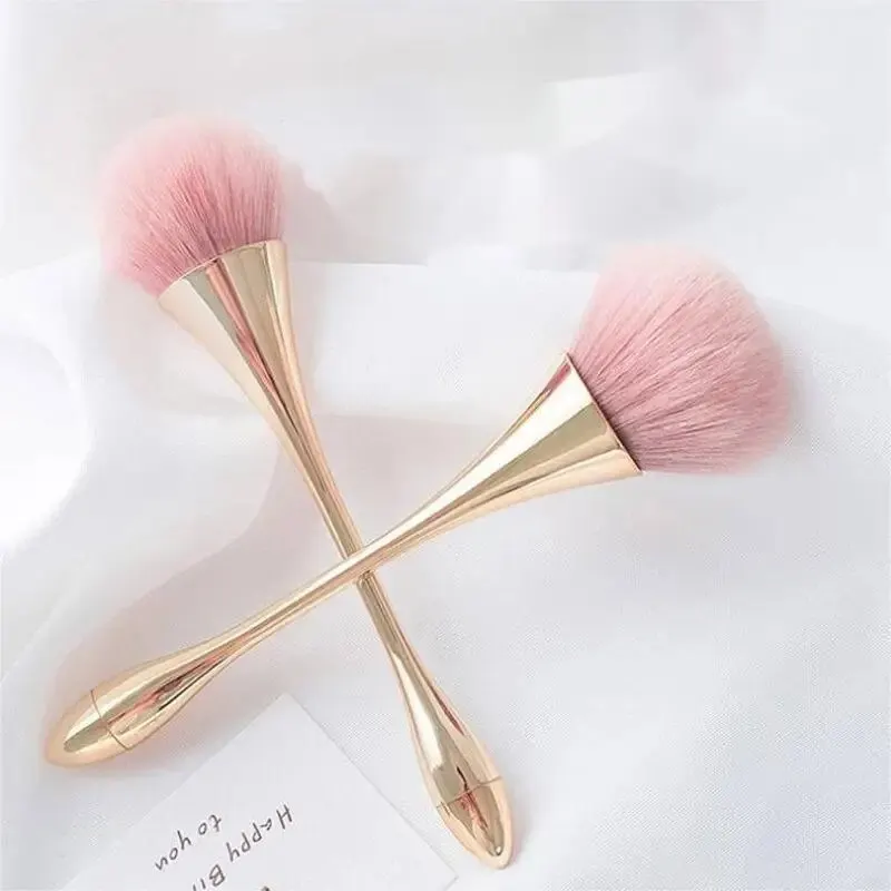 Rose Gold Powder Blush Brush Professional Make Up Brush Large Cosmetic Face Cont Cosmetic Face Cont Brocha Colorete Make Up Tool