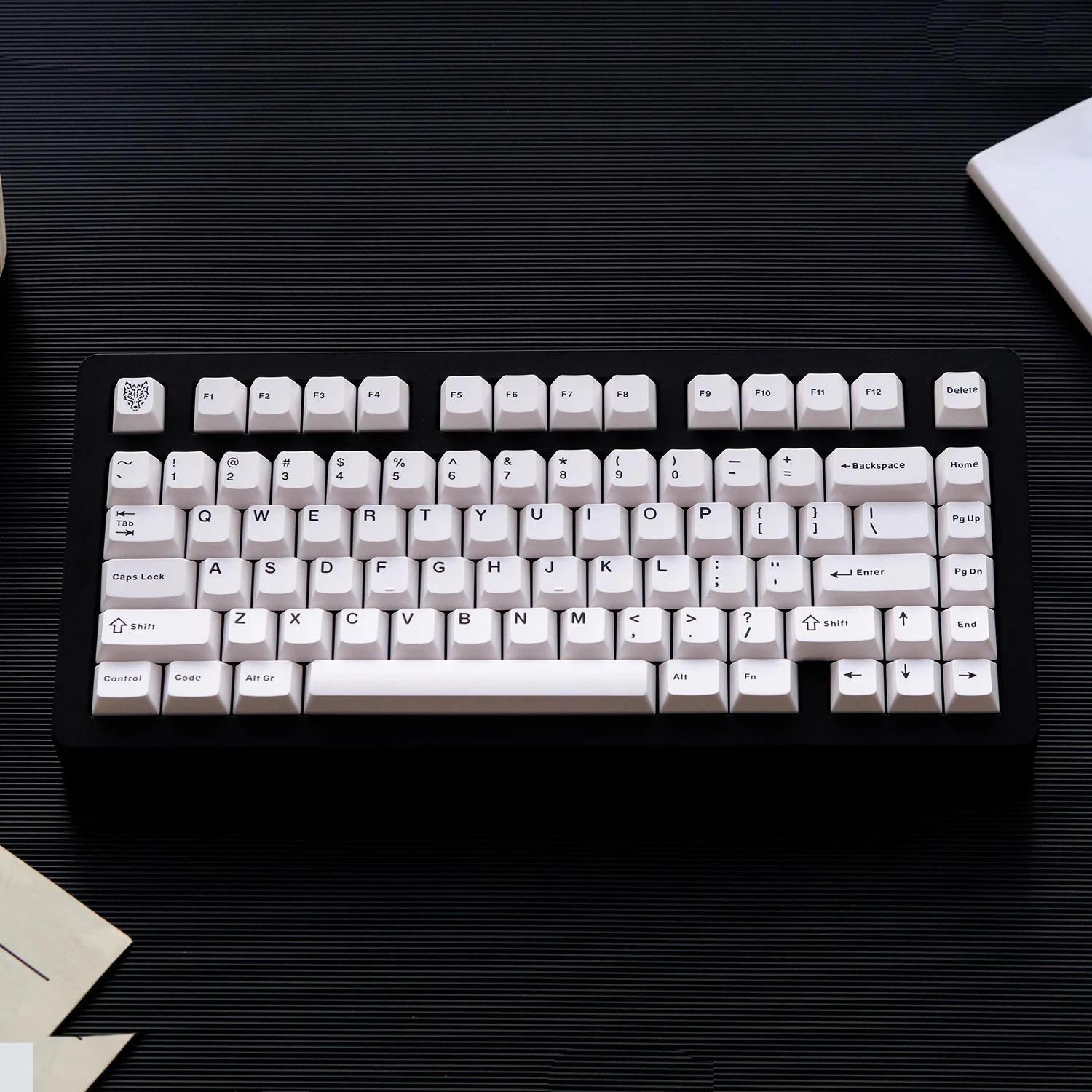 Imagem -04 - Wob Bow Keycaps Perfil Cereja sem Pad Area Doubleshot Material Pbt 101 Chaves