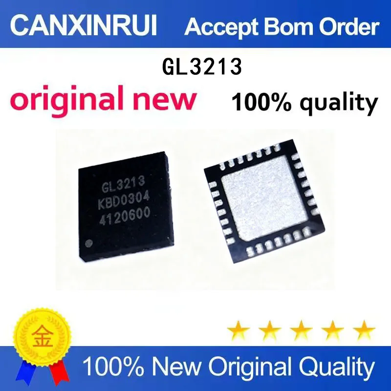 

(5-100 Pieces) Brand new stock GL3213-OHY04 GL3213 CENESYSLO QFN-28