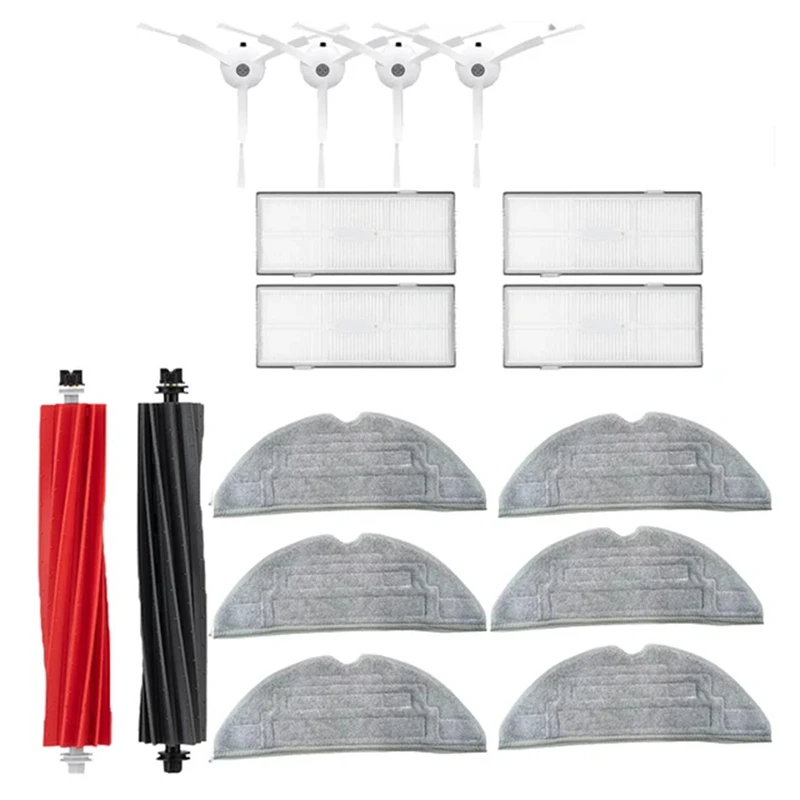 HLZS-Pièces d'aspirateur robot Roborock, brosses latérales principales, vadrouille Everths, HEPA Pound, sacs à poussière, accessoires pour S8, S8 Pro Ultra, S8 +