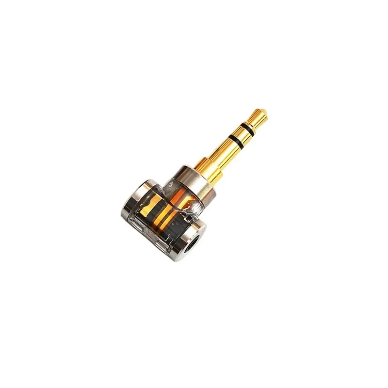 For Audio Adapter 2.5mm Balanced Elbow 3.5 Single Ended To 4.4mm Balanced Converter XLR 6.35
