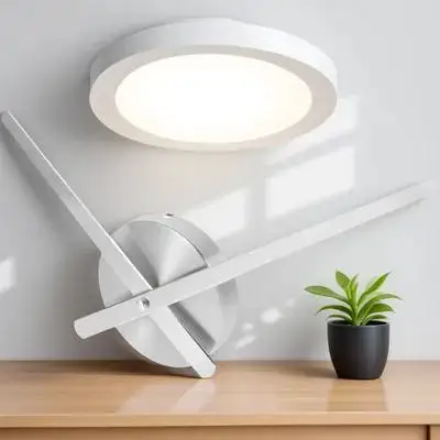 

1Set DIY Wall Clock Movement Metal Mechanism Kit for Home Decor Non Ticking Quiet Clock Replacement Parts Home Supply,