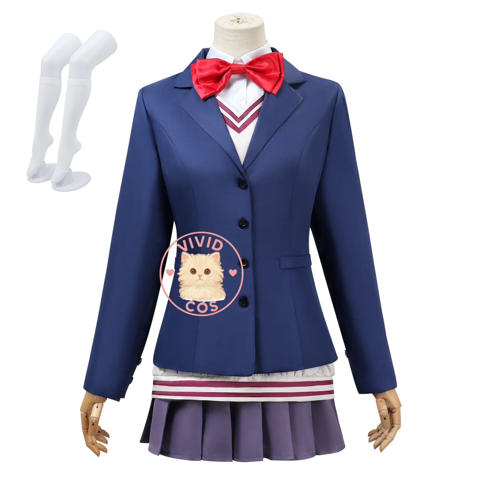 DAN DA DAN Costume Cosplay Anime Shiratori Aira Stile Scuola Donne Uniforme Gioco di Ruolo Parrucca da Donna Manga Convenzione Festa di Halloween