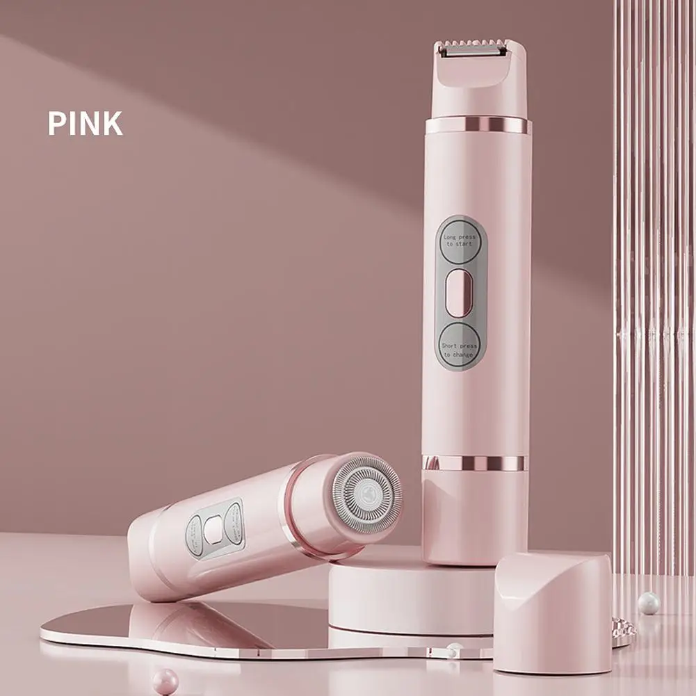 

Electric Razor Shaver Lady Shaver Painless Body Hair Trimmer for Armpit Bikini Arm Leg Face Mustache Portable for Women G8C1