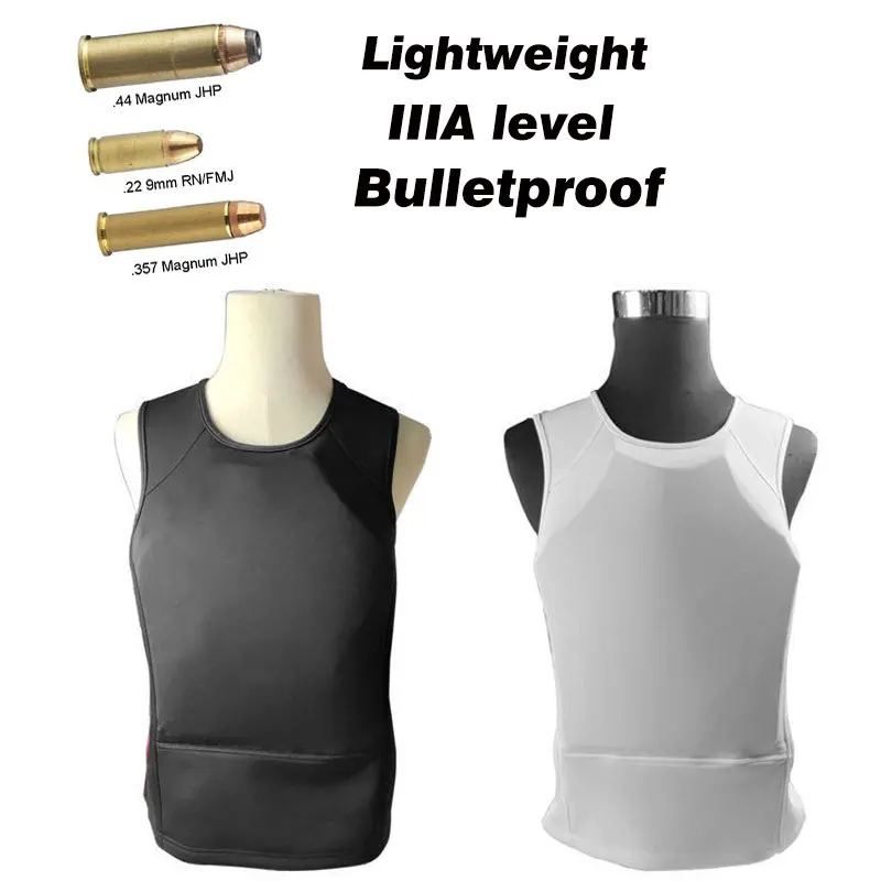 iiia level lightpeso bulletproof vest roupas ultra confortaveis desgaste interior escondido soft anti bullet t shirt roupas escondidas 01