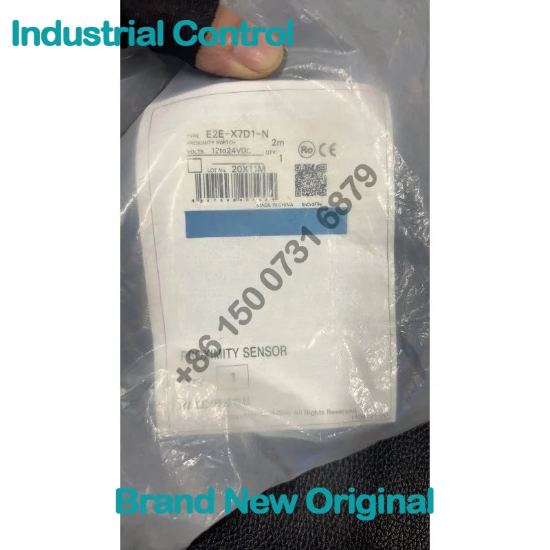 E2E-X7D1-N, proximity sensor, M18 cylindrical 7mm detection, DC 2-wire