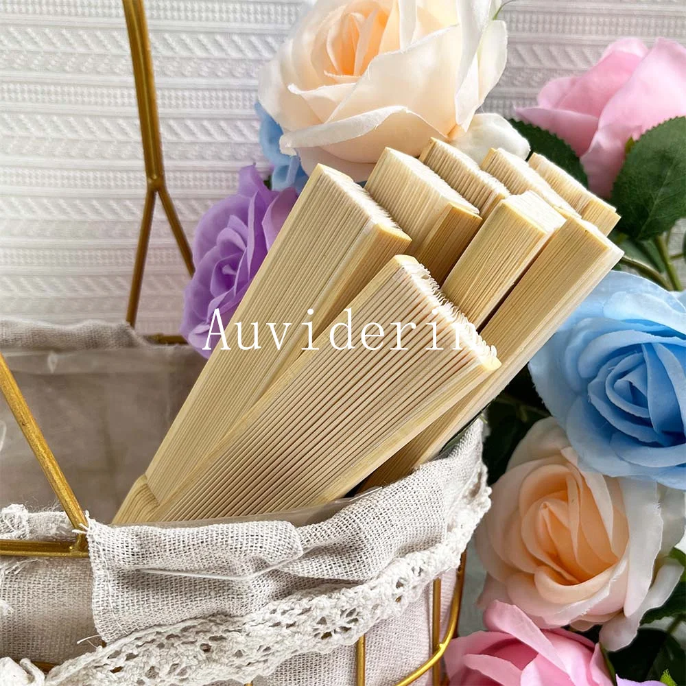 

40/50 шт. индивидуальное качество бамбуковый веер индивидуальный логотип свадебный складной ручной веер для продвижения подарка украшение дома оптовая продажа