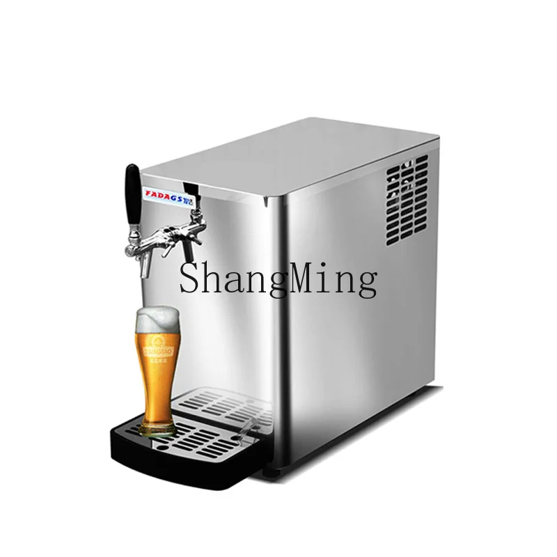 

ZYY commercial automatic double-head refrigerator bar barbecue vertical fresh-keeping draft beer machine