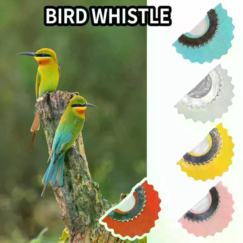 1 Bird Whistle Magic Fun Bird Caller Tongue Whistle Warbler Original Magic Tweeting Noisemaker Toys Tricks