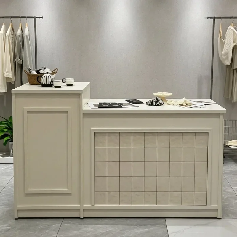 Tile antique clothing store bar table women's clothing buyer store checkout page nail salon reception desk