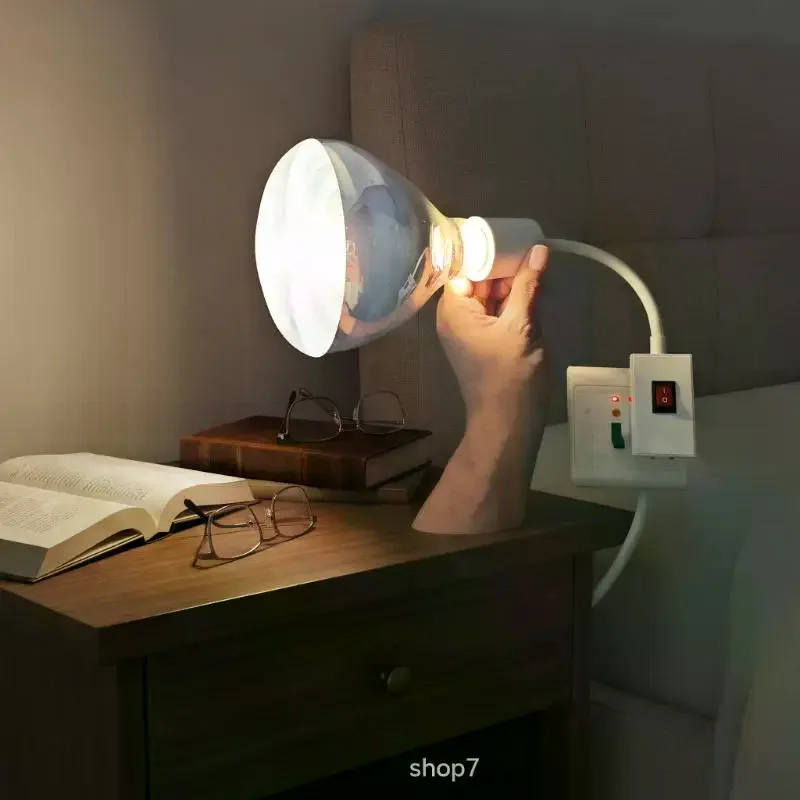 تركيبات إضاءة الحمام العالمية - مقاومة للانفجار ومقاومة للماء لمصابيح التسخين وأضواء السقف، سهلة التركيب المسماري، 1 أو 2 قطعة #3