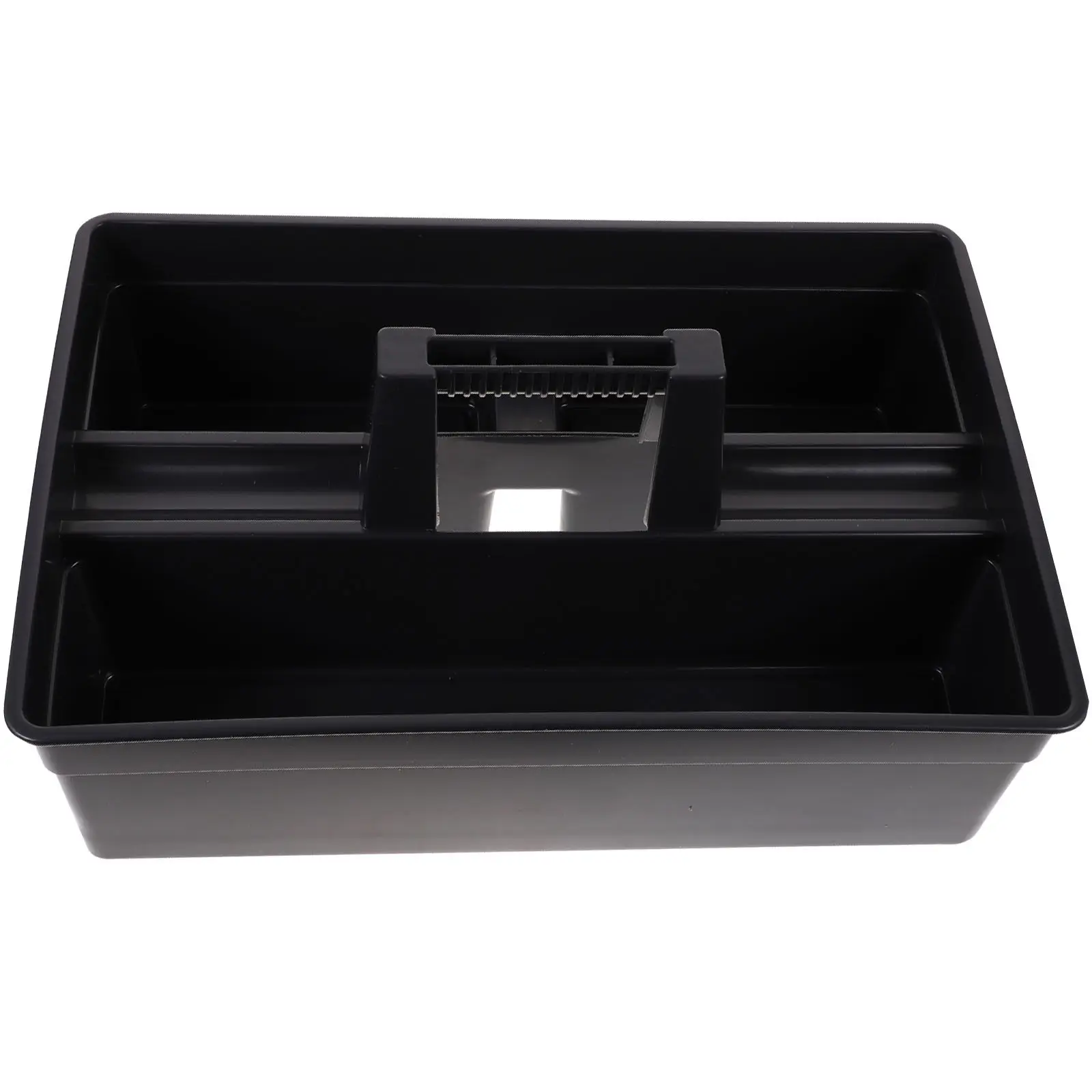 

1Pcs Plastic Cleaning Tool Box Sturdy Carrier with Multiple Compartments for All Cleaning Items Portable Organizer Container