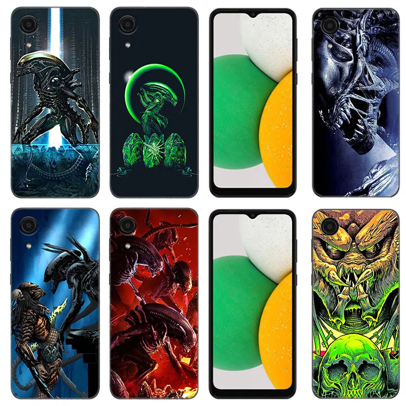 

Alien Predator Phone Case For Samsung Galaxy A01 Core A04E A04S A05S M04 4G A02 A03 A10 M40 S A06 A10E M10 M11 M12 M22 M42