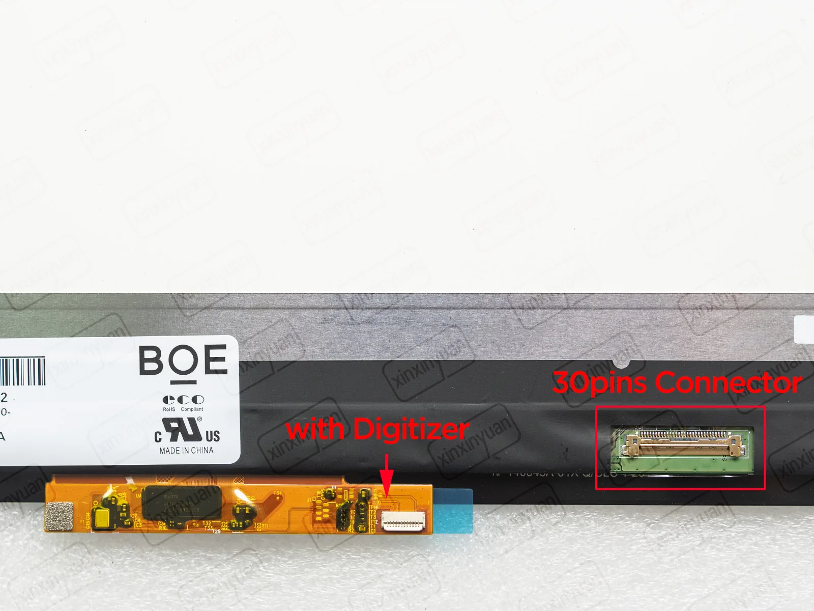 Imagem -05 - Laptop Lcd Touch Screen Digitizer Assembly Substituição do Painel de Exibição Dell Inspiron 14 5482 5485 5491 P93g P93g001 14.0 2in 1