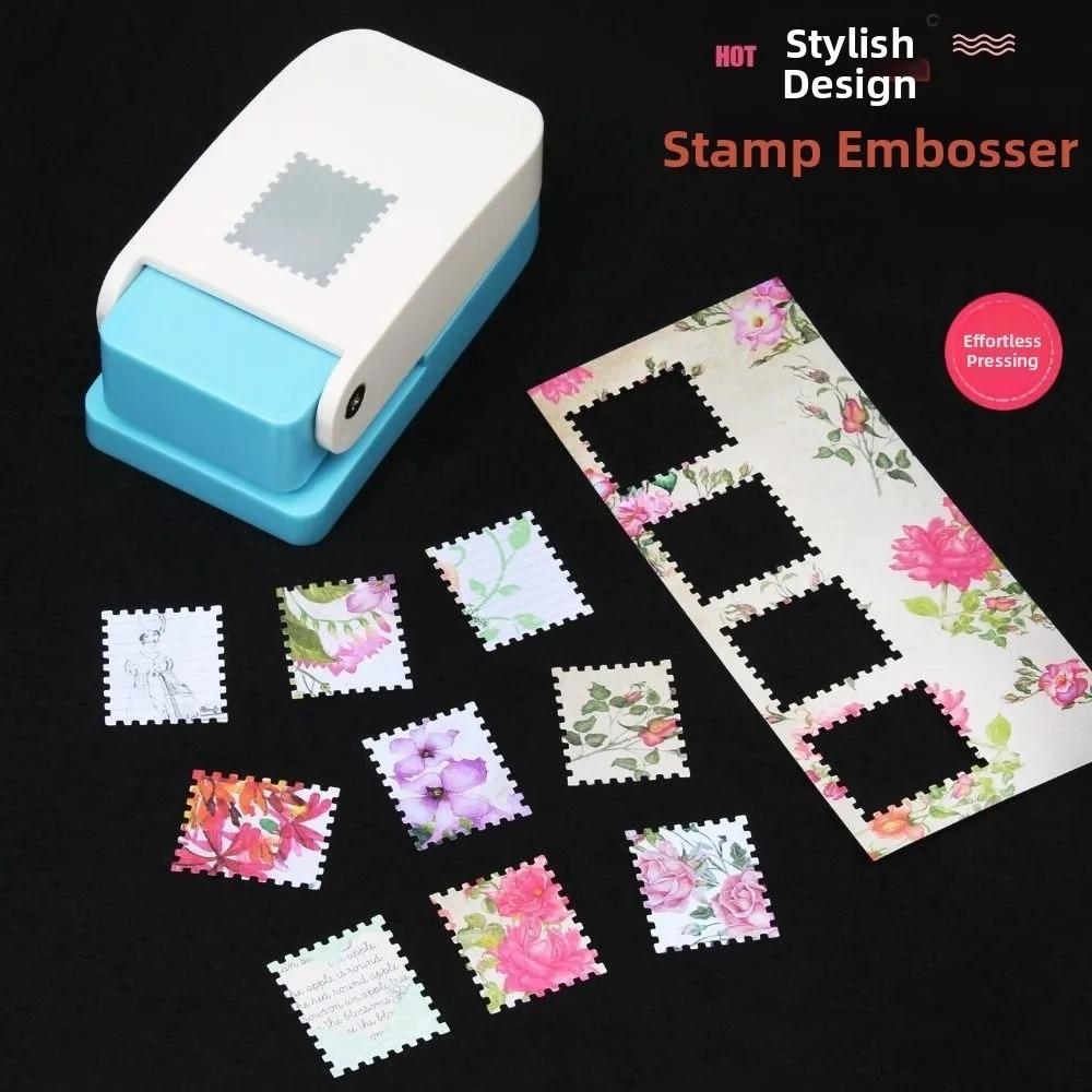 

Labor Saving Stamp Border Punch DIY Large Size Embossing Machine Paper Cutting Cutting Craft Toothed Puncher Embosser Craft