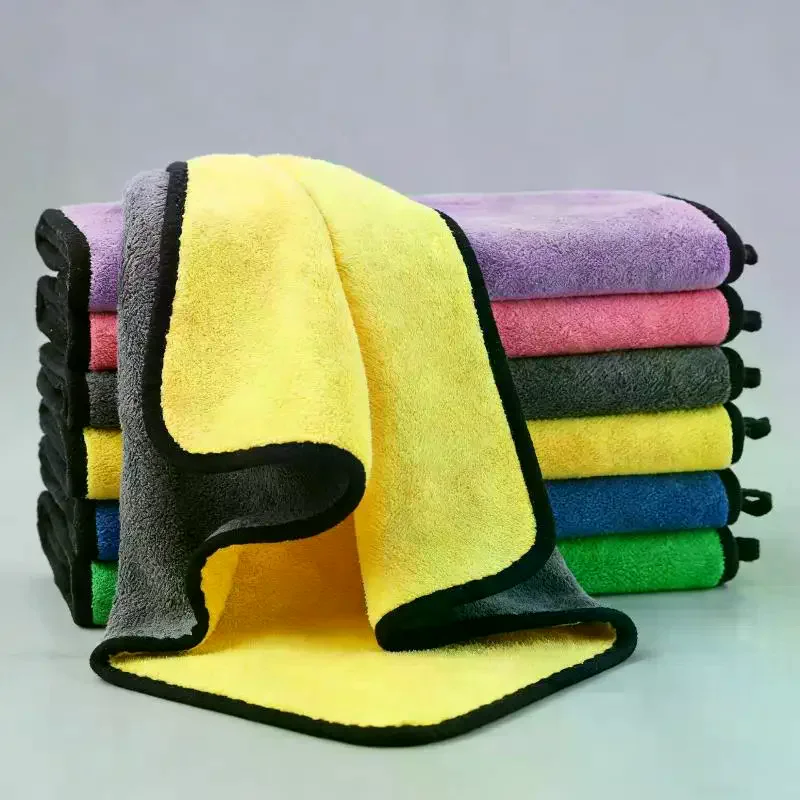 Coral Fleece Car Wash Microfiber Towel Car Cleaning Drying Cloth Car Care Cloth Detailing Microfiber Towel Car Microfiber Cloth