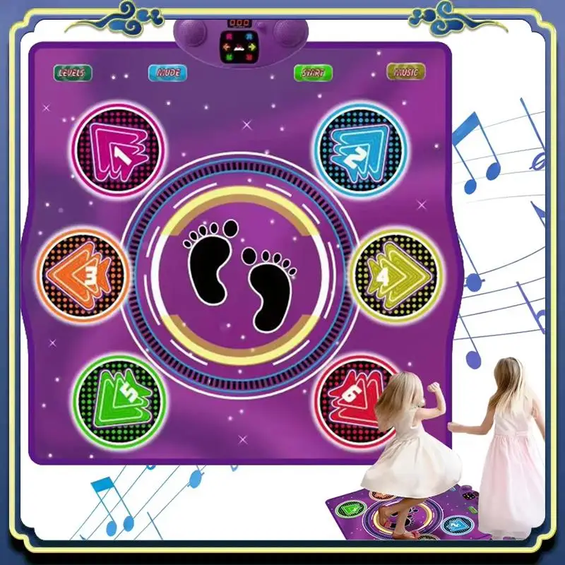 

ABTJ-Play And Exercise With Family Wireless BT Electronic Dance Mat For Kids And Adults