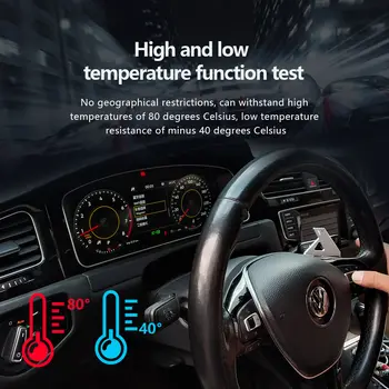 Carcluster 12,3'' palcový LCD digitální přístrojový panel pro VW Amarok 2017-2025 let digitální palubní deska automatický přístrojový panel kokpitu 10 nejlepší prodej digitální palubní deska VW - №10