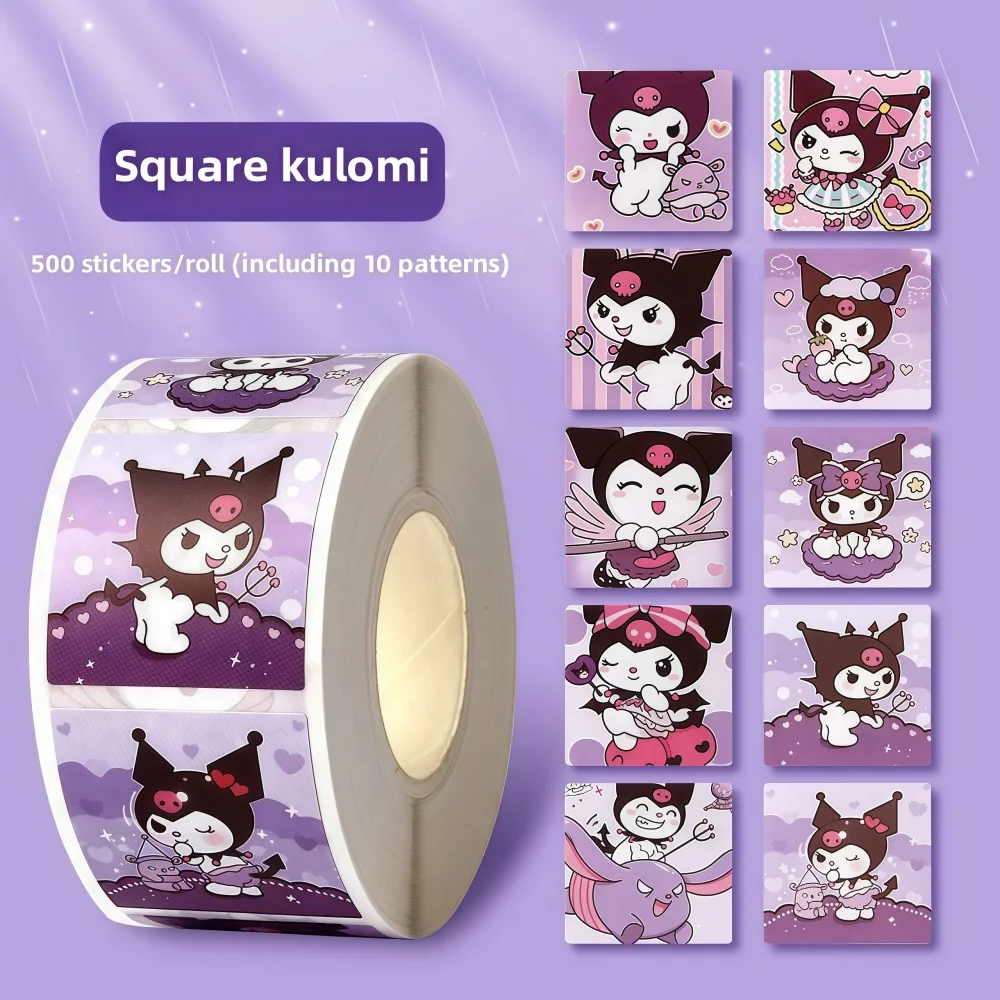 Sanrio Hello Kitty Kuromi My Melody Leuke Cartoon Stickers voor kinderen Kinderdagboek Bonus Cadeau Sluiting Dagboek Boekje Cadeau Beste