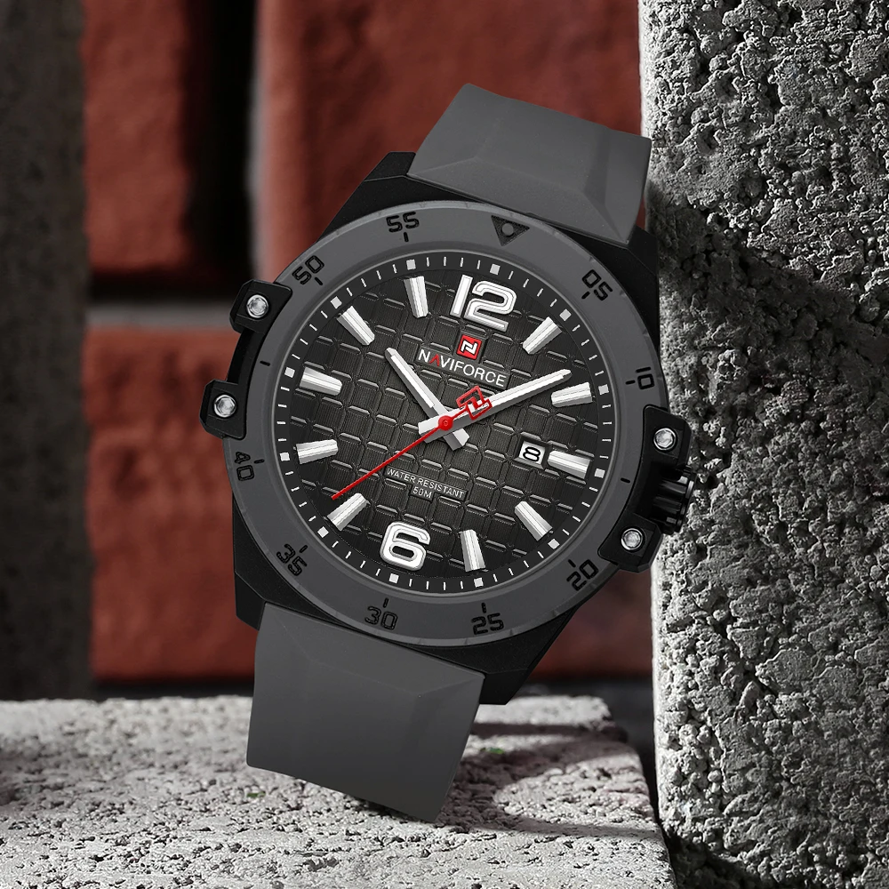 NAVIFORCE Brand Luxury Watch for Men Fashion Business Waterproof Male Wristwatch Luminous Original Quartz Men's Watch
