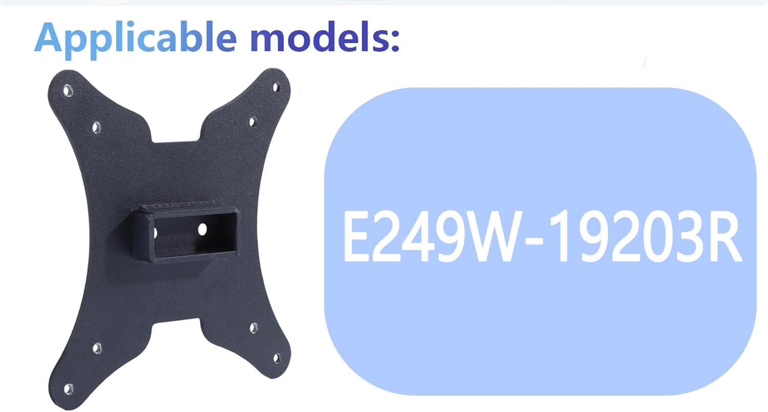New Vesa Mount Adapter for Sceptre 24" Flat Series E249W-19203R by Mount Bracket for VESA 75x75 &100x100 Monitors Arms Stands