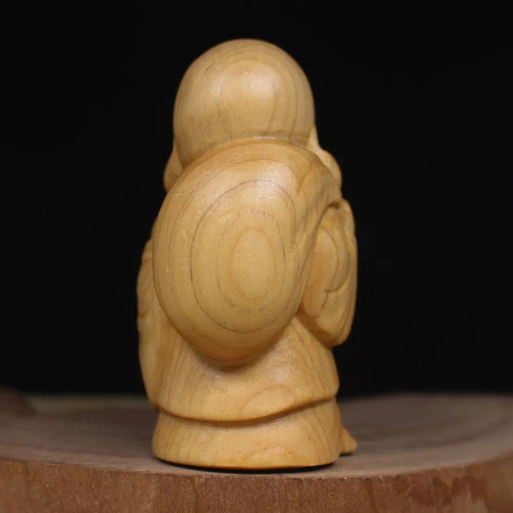 

Maitreya Buddha Statue H crafted Desktop Decor Vintage Figurine Model Realistic Craftsmanship