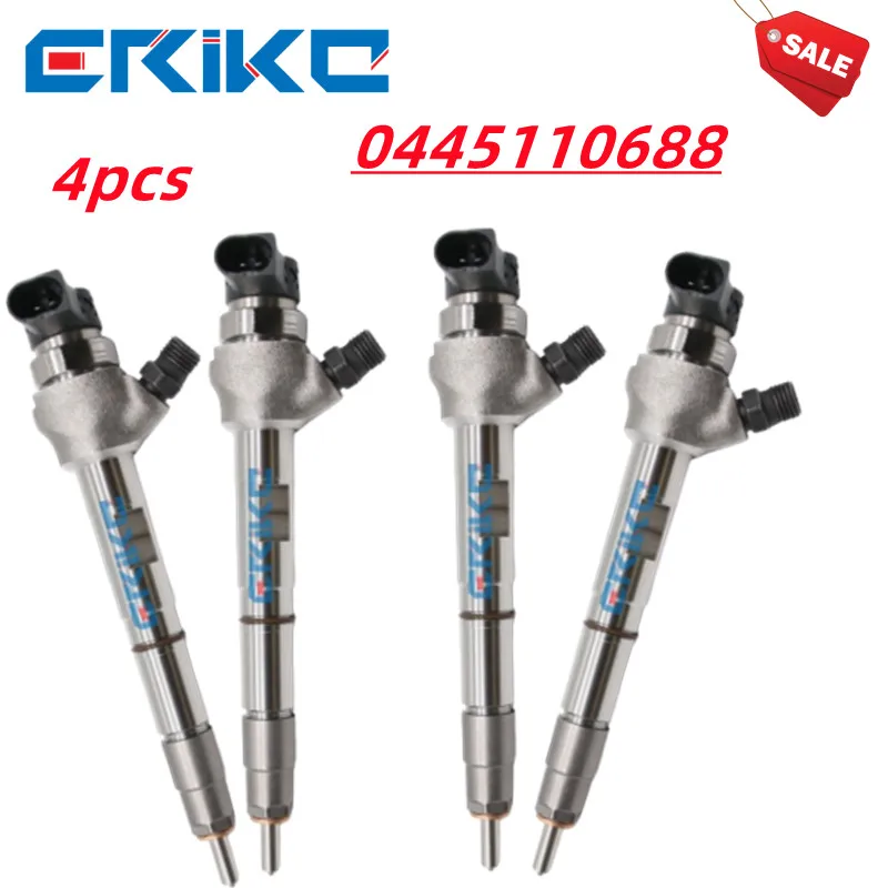 

4 PCS 0 445 110 688 Injection Rail 0 445 110 688 Diesel Fuel Injector 0445 110 688 Common Rail Injector Assembly