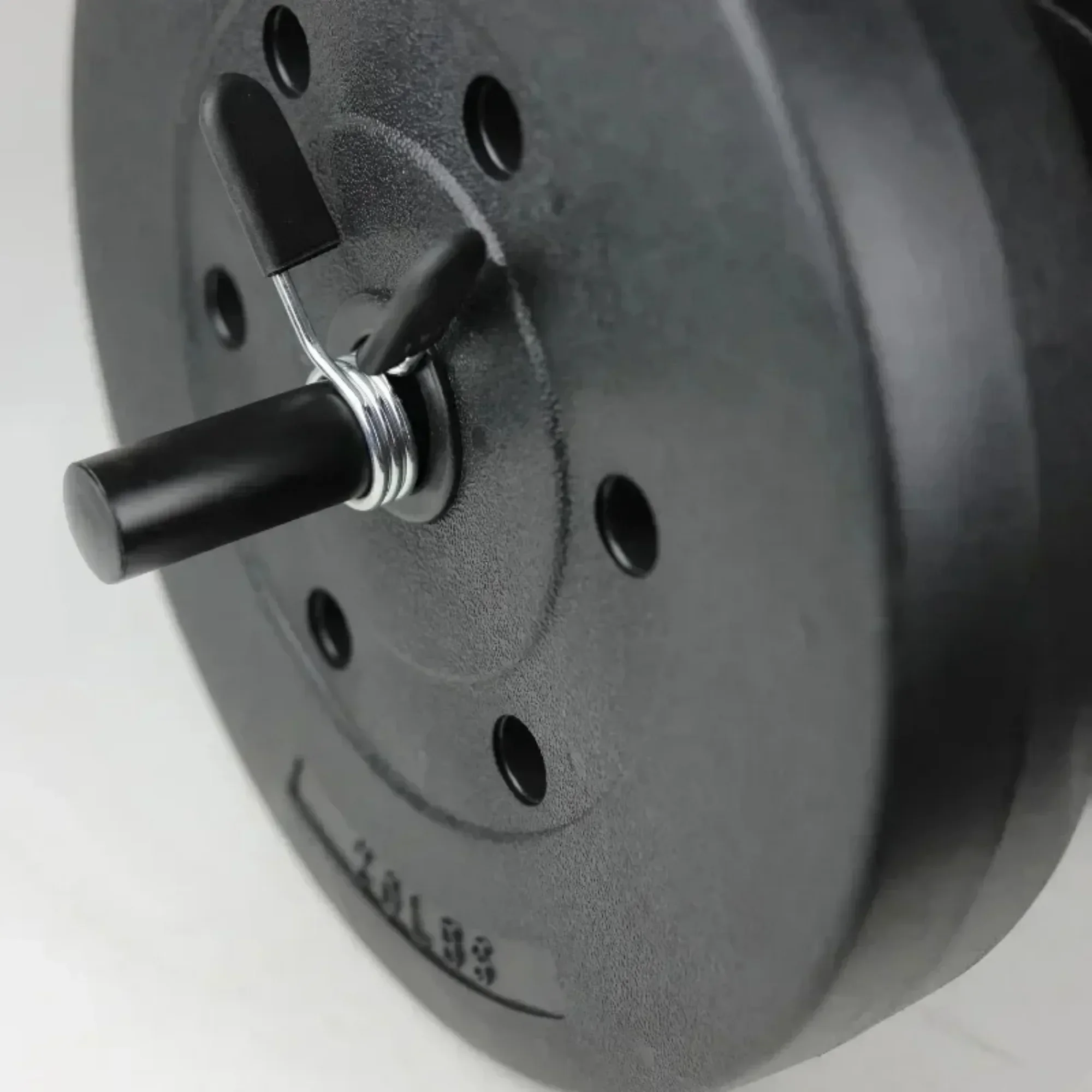 مجموعة دمبل من الفينيل قابلة للتعديل بوزن 40 رطل #2