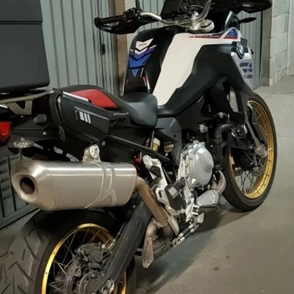 دراجة نارية الملحقات لكاواساكي Z H2 H2SX ZH2 النينجا H2 R H2R SX SE هارد شل مثلث الجانب حقيبة مقاوم للماء تخزين أداة حقيبة #3