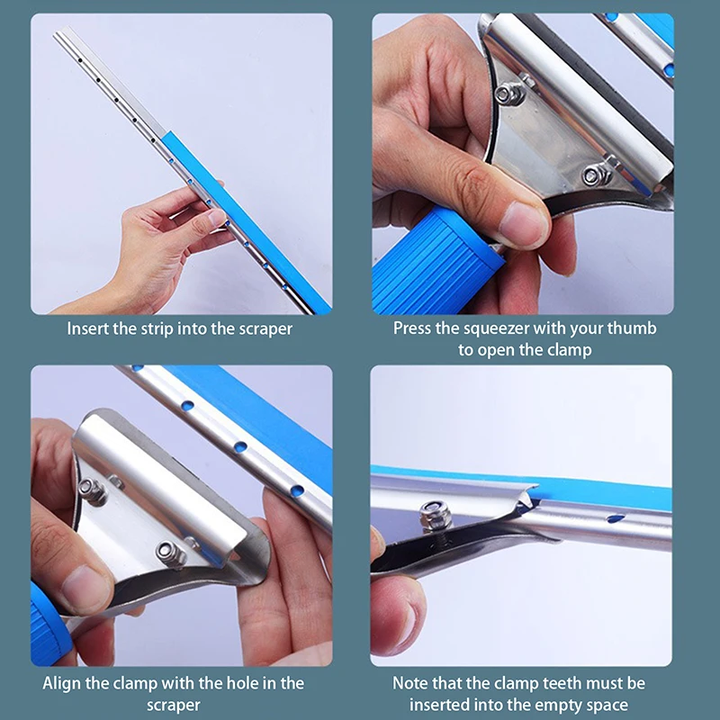 35CM Window Cleaning Combo Squeegee & Microfiber Window Washer