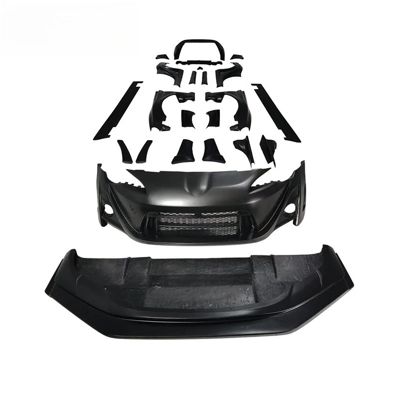 

Front bar, front shovel, side skirt, corner-wrapped, fender, wide body, large surround