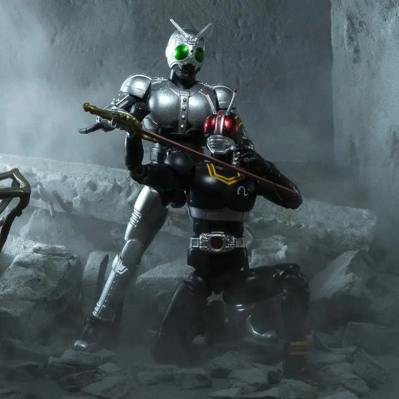 

Hot selling Bandai Kamen Rider Shodo Handheld XX12 Electric King BLACK01 Empty My Kiva Ornament Fun Surprise Gift