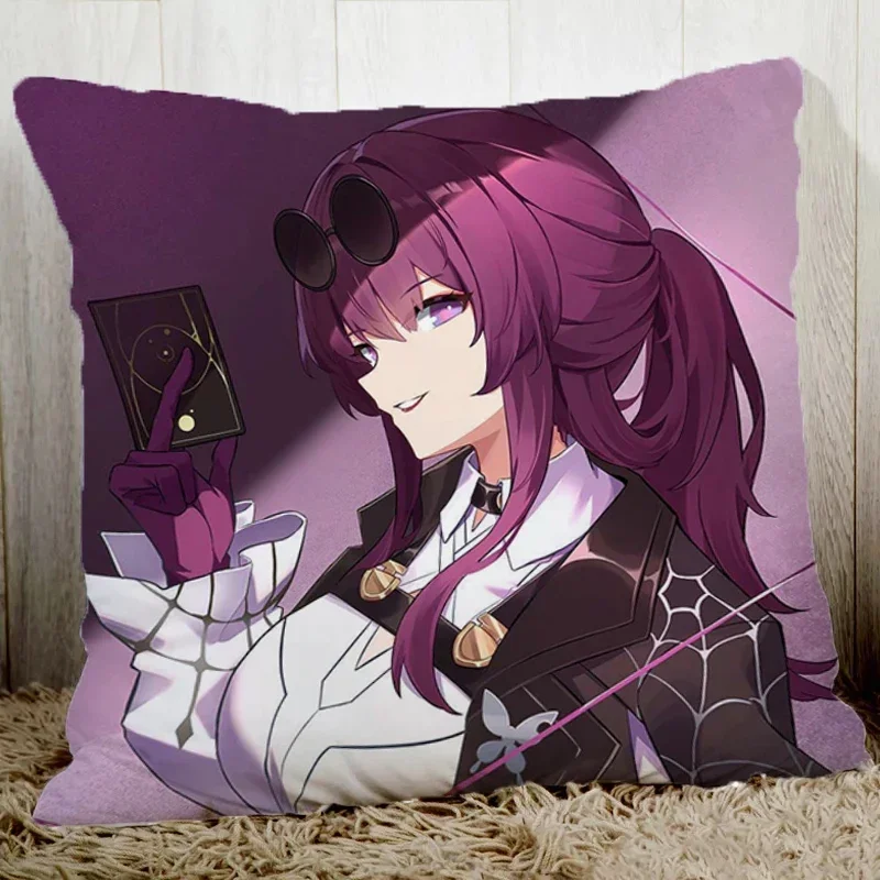 Honkai Star Rail Pillowcase Anime Cushion Covers Fall Decor 40x40 Cushions 45x45cm Pillow Body Cover Decorative Pillows for Sofa