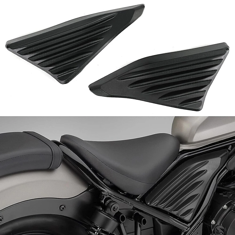 High Quality ABS Plastic Side Cover Protection Guard Fairing Cover Compatible For Honda Rebel 500 300 CMX500 CMX300 2017-2022