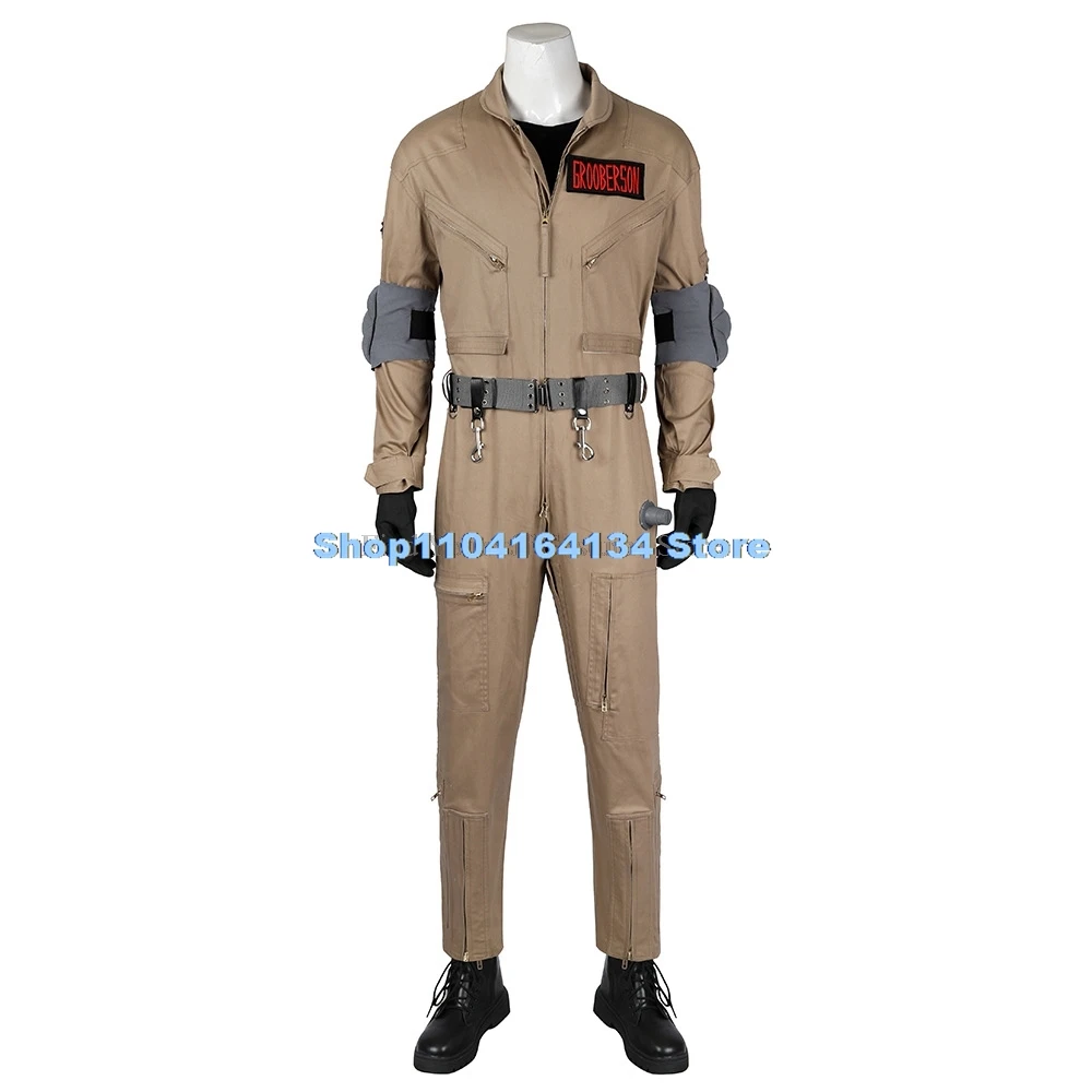 Costume de cosplay masculin Gary Groobcosplay, combinaison Ghostbusters Gary, ensemble complet d'accessoires, articles individuels vendus, taille tailleur