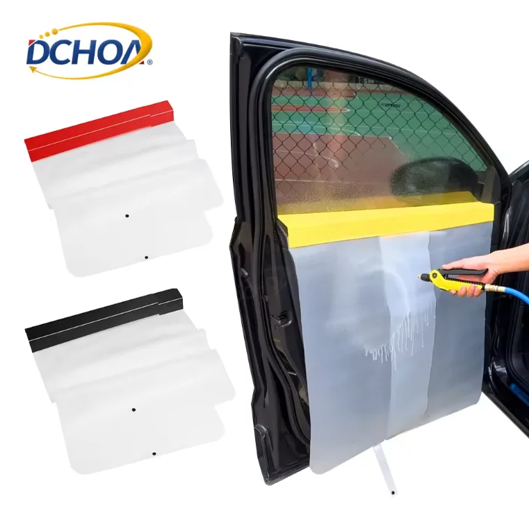 Car Door Window Protection Panel Dash Cover Car Detailing Tools Rendering Tools Tarpaulin Car Wash Door Protection Cover