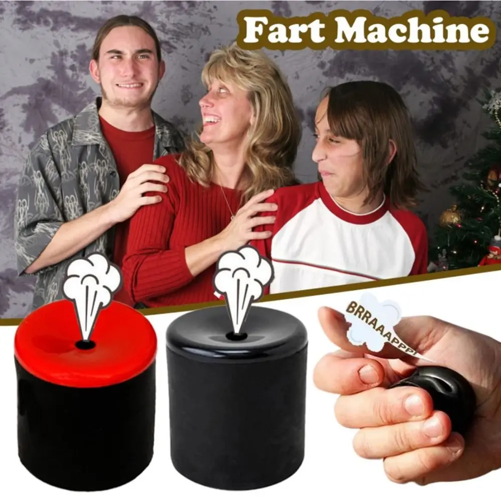 Creative Funny Fart Prank Toy Squeeze Rubber Fart Noise Maker Realistic Fart Sounds Machine Toy Favors Adults for Gag Party