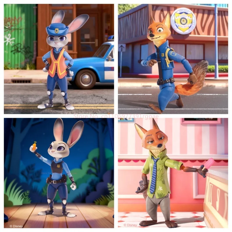 

Новая оригинальная фигурка Zootopia, слепая коробка Kawaii Bjd Mystery Box, милая модная фигурка Джуди Хоппс, Ник Уайлд, аниме-фигурки, модель, подарки