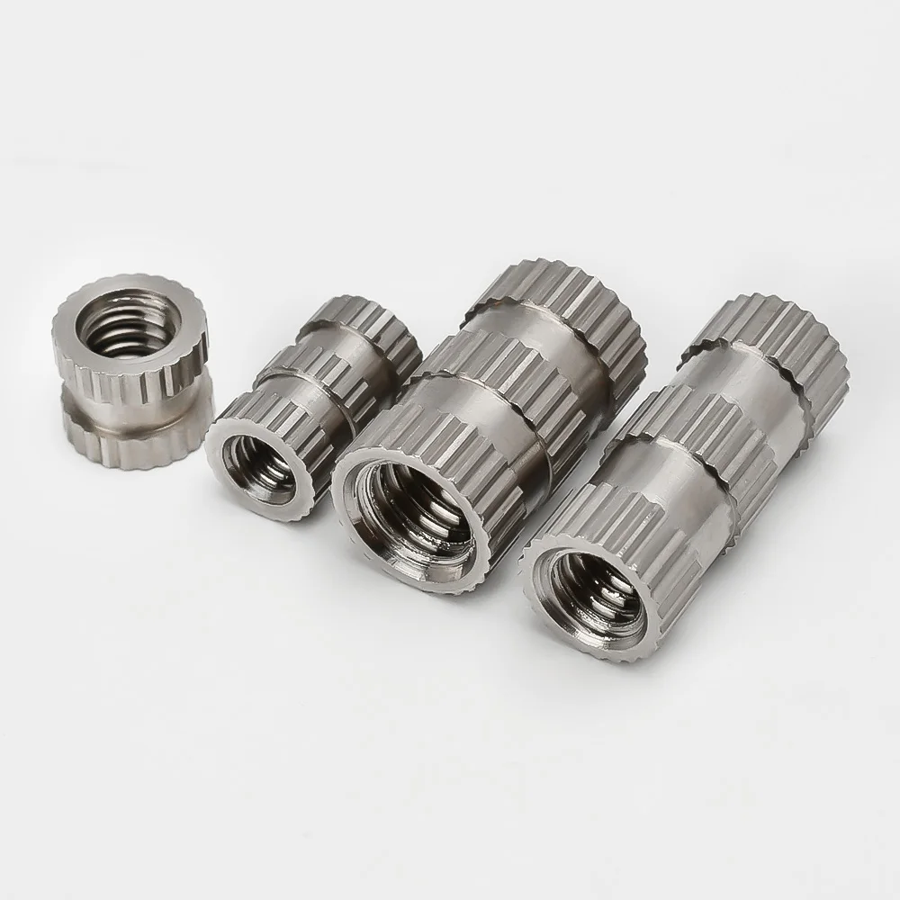 M2 M2.5 M3 M4 M5 M6 M8M10 Stainless Steel Insert Nuts Hot Melt Threaded Insertion Injection Molding Embedment Nut For 3d Printer