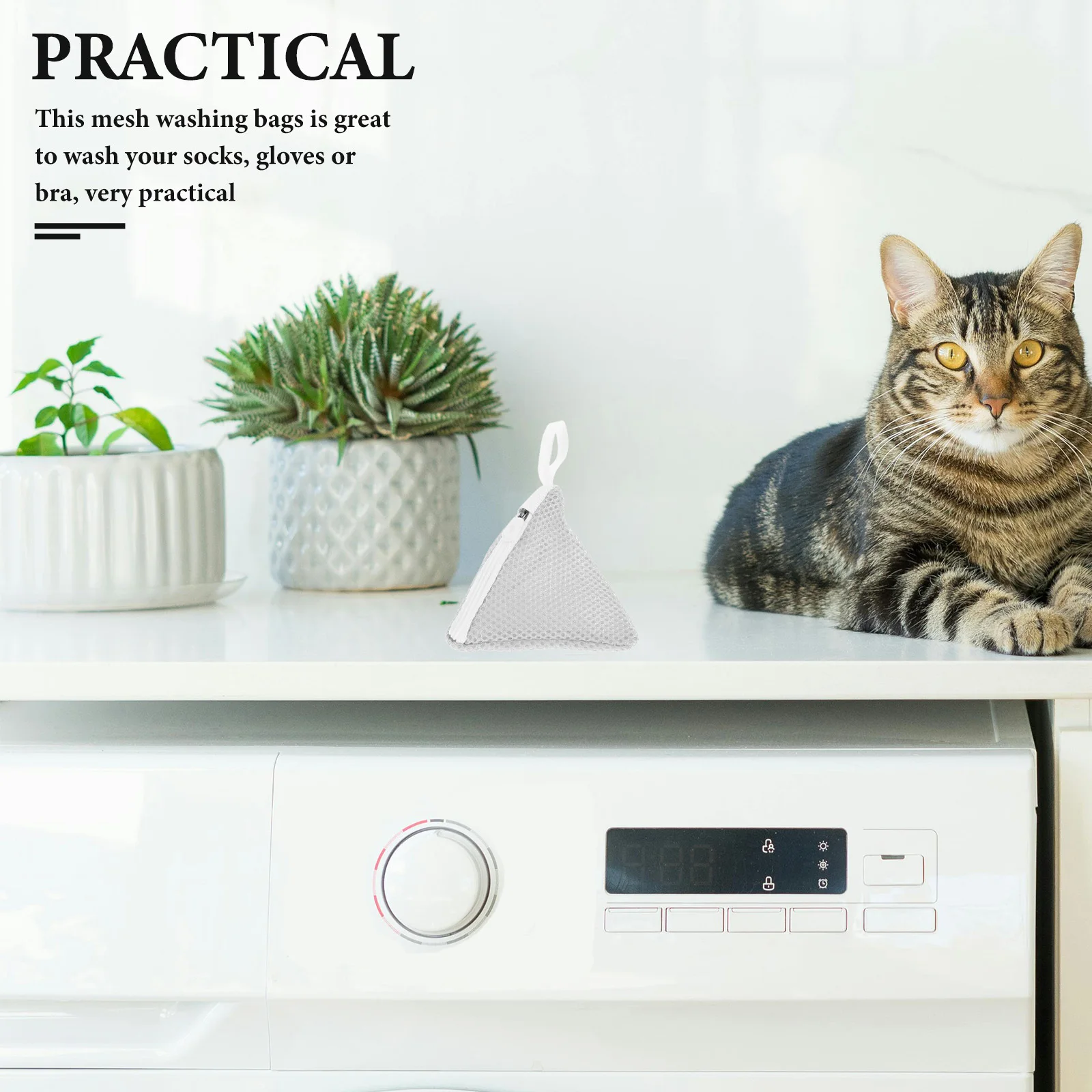 

3Pcs Mesh Washing Bags Laundry Bag Polyester Wash Pouch Protect Delicate Clothes Underwear Socks Large Wash Bag Women