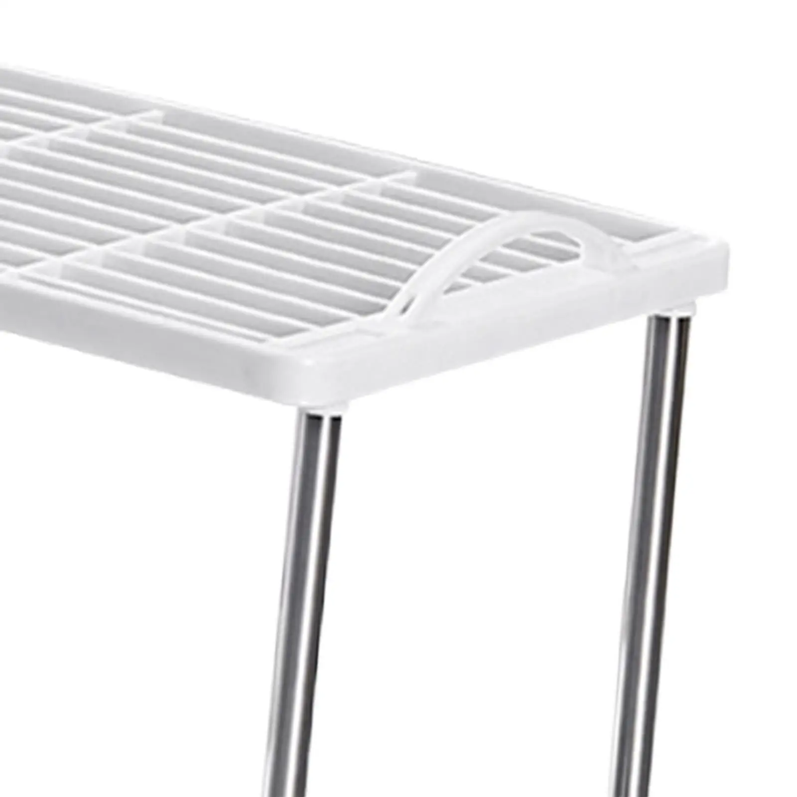 Kitchen Counter Shelf Corner Storage Kitchen Cabinet Insert Shelf Closet Divider for Seasoning