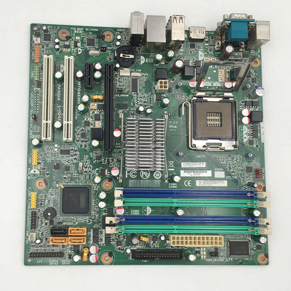 Desktop Motherboard For Lenovo M8000T M8200 L-IQ45 MTQ45MK 89Y9303 Double PCI Q45