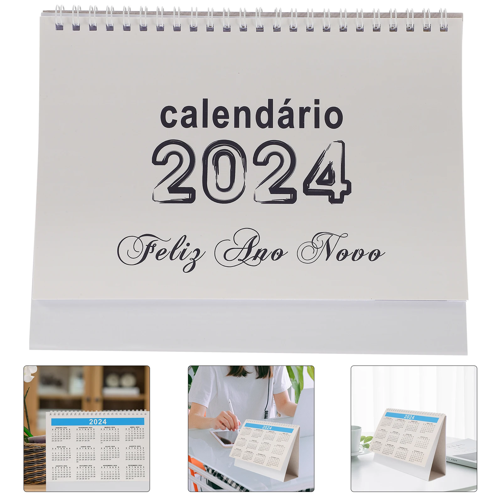 

2024 Desktop Standing Desk Mini 2024 Table Office Tearable Pages Clear Print Easy Storage Comfortable Touch Premium Quality