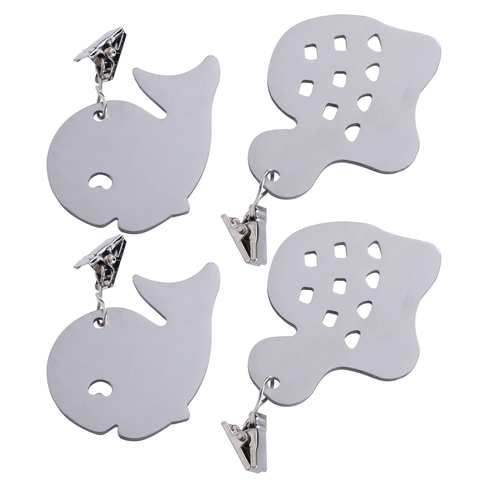 4 قطعة حامل القماش الجدول كليب سهلة التركيب تحديد لغطاء المشبك الرياح مقاومة مفرش المائدة كليب نزهة الجدول كليب #2