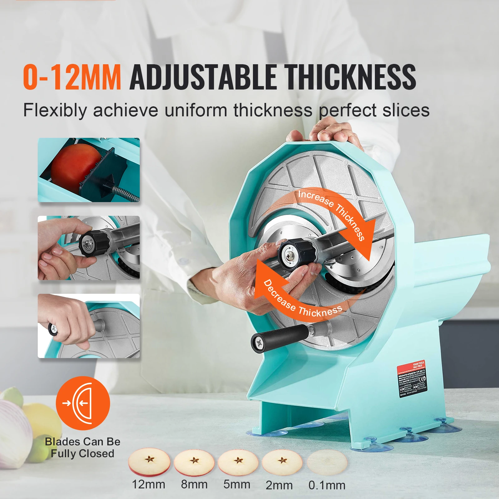 SucceBuy Manuel Sebze Meyve Di - Food Slicer Machine Stainless incelemesi ve fiyatı