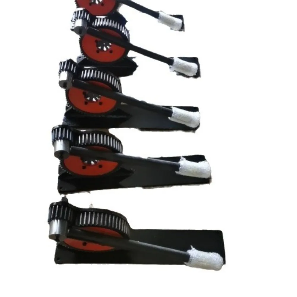 Hand Operated Gear Crimping Machine 6/8 Teeth Hose Press Tool For Spraying Tube Throttle Oil Pipeline Crimping